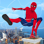 Cover Image of Download Spider Rope Hero: Superhero Gangster Fighting 0.6 APK