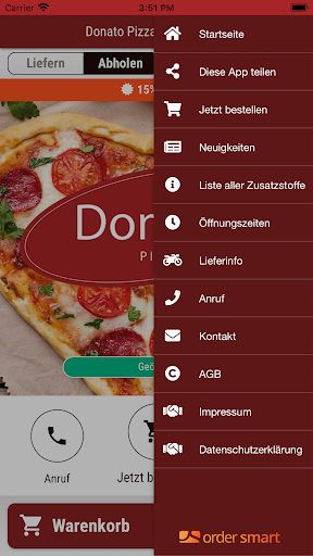 DONATO Pizza Screen 3