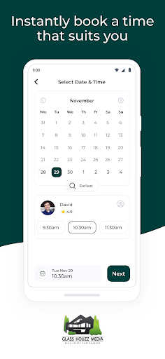 Glass Houzz Media Screen 2