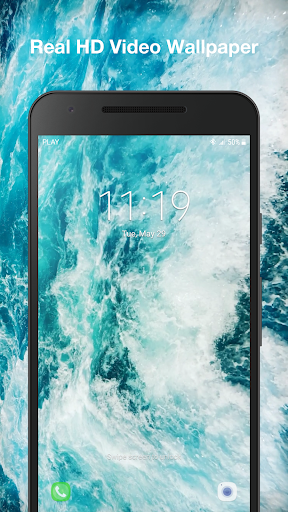 Ocean Waves Hd Live Wallpaper Screen 3