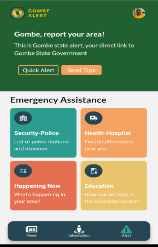 Android application Go News screenshort