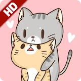 Cute Chibi Cat Wallpapers HD icon