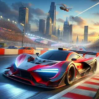 Racing Car Games Race City apk