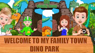 My Family Town : Dinosaur Park - Screenshot 2