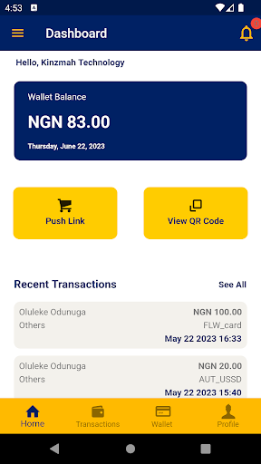 Scapa Cashless Merchant Screen 3