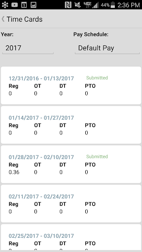 CBIZ EMS Screen 3
