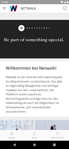Android application NETWALK screenshort