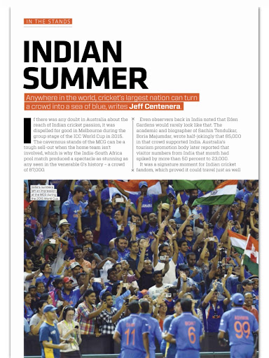 ABC Cricket Magazine Screen 3