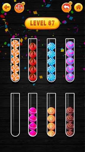 Ball Sort Puzzle: Ball Color Screen 3