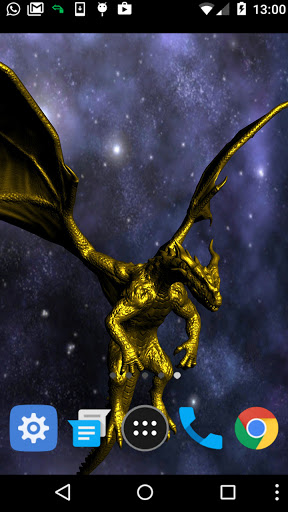 Android application fantasy dragon wallpaper screenshort