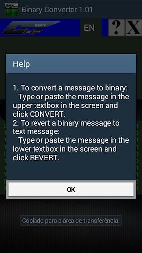 Binary Converter Screen 3