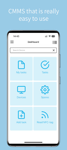 Android application AlldeviceCMMS 2.0 screenshort