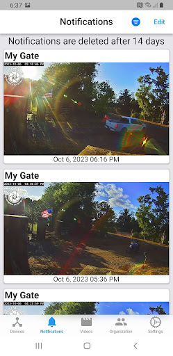 App screenshot