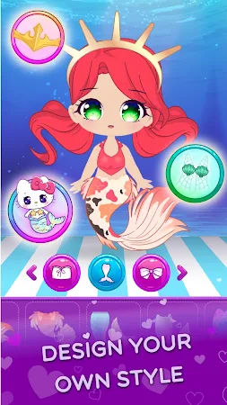 Game screenshot Chibi Dress Up Beauty Salon apk download
