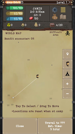 u2622 The Wanderer : A Post-Apocalyptic Survival  screenshots 2