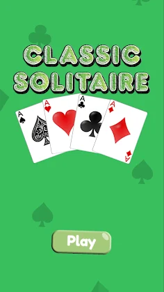 Classic Solitaire: Time, Score - Screenshot 1