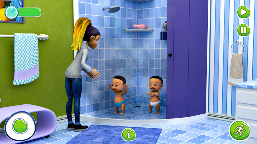 Twin Newborn Baby Care - Babysitter Daycare Game 1.0.7 screenshots 3