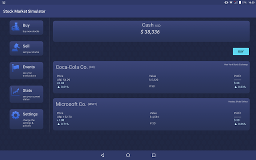 Stock Market Simulator