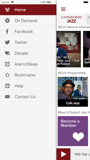 Jazz 91.9 WCLK Screen 3