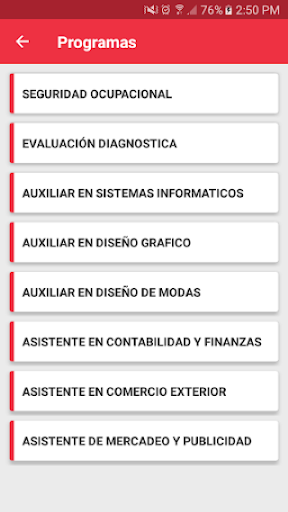 POLITÉCNICO DE OCCIDENTE Screen 3