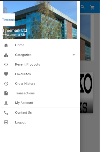 Android application Timemark screenshort