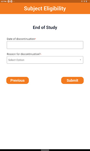 Yanuvia Enrollment System Screen 2