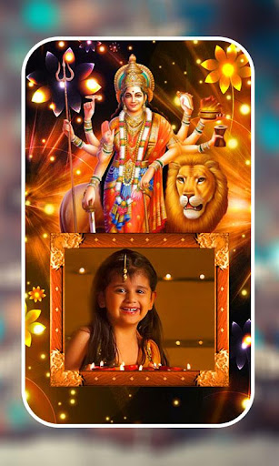 Android application Durga Mata Photo Frames screenshort