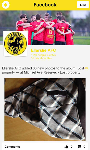 Ellerslie AFC Screen 3