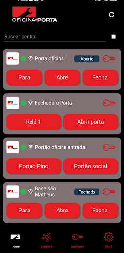 Android application Oficina da porta screenshort