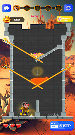 Android application Rescue Puzzles screenshort