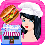 Polly Burger Shop Game icon