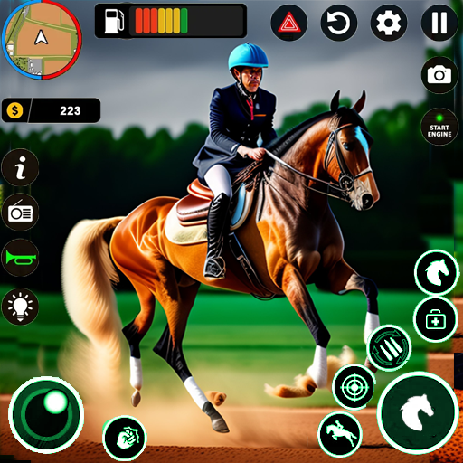 Virtual Horse Racing Simulator