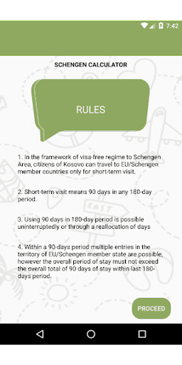 KS Schengen Calculator Screen 3