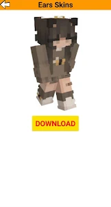 Ears skins for minecraft