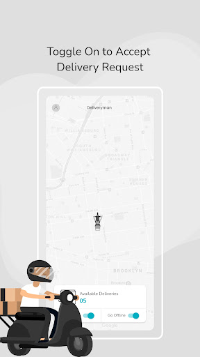 Quik Deliver for Drivers Screen 2