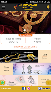 Sumangali gold shop jewellery collection