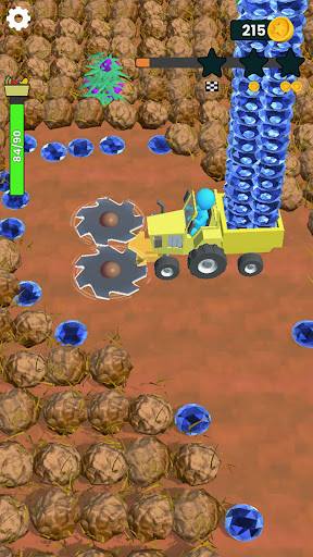 Android application Gem Miner screenshort