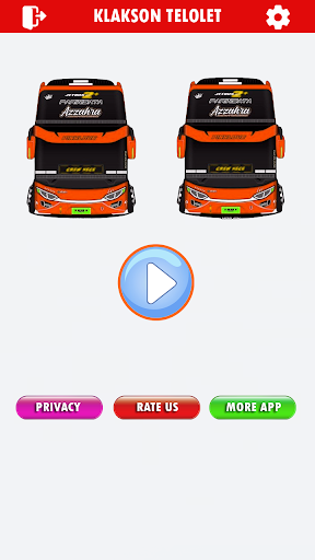 Android application Klakson Telolet Basuri Lengkap screenshort