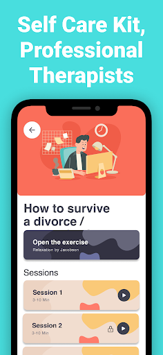 Screenshot of MHappy: Anxiety Mental Therapy