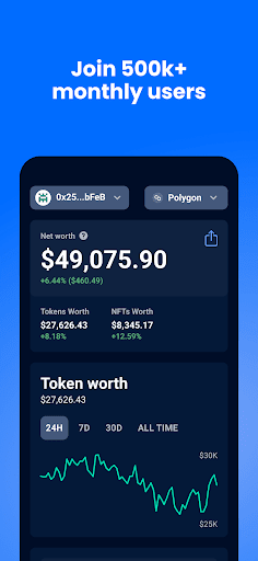 DappRadar: Web3 NFT Portfolio Screen 2