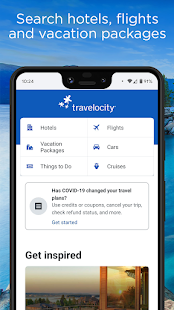 Travelocity Hotels & Flights Screenshot