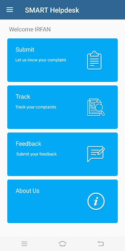 ifms - self service helpdesk Screen 3