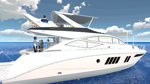 Android application Private Boat Vip Simulator screenshort