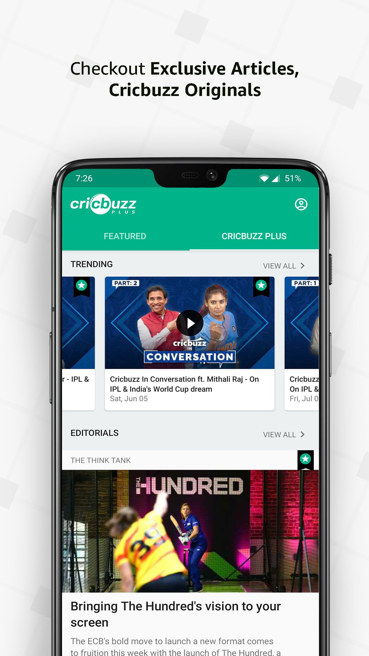 Cricbuzz - Live Cricket Scores & News 