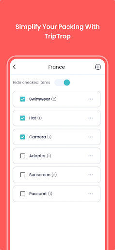 TripTrop: Trip Travel Planner Screen 2