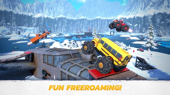 Crash Drive 3: Multiplayer Car Stunting Sandbox! Screenshot