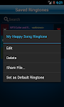 screenshot of MP3 Cutter and Ringtone Maker