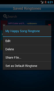 MP3 Cutter and Ringtone Maker Screenshot