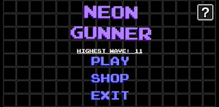 Neon Gunner - Screenshot 1
