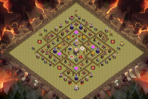 Map Clash Of Clans Town Hall 11 ✓ [Updated] Maps Coc Th 11 Hybrid Base For Pc / Mac / Windows 11,10,8,7 /  Android (Mod) Download (2022)